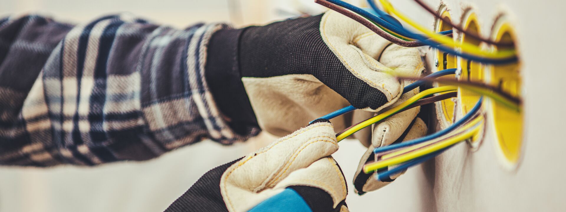 Code Blue electricians at work