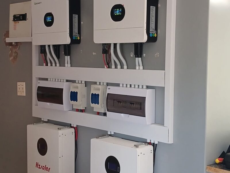 Backup batteries and inverters